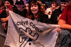 Les fans d'Adèle Castillon au premier rang. • © Louben Prévost