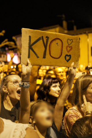 Kyo a également des fans beaucoup plus jeunes ! • © Louben Prévost
